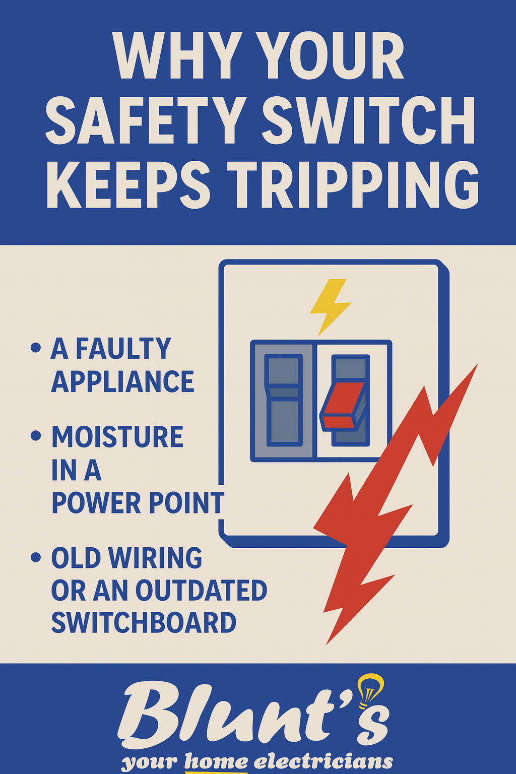 Why Your Safety Switch Keeps Tripping in Your Home