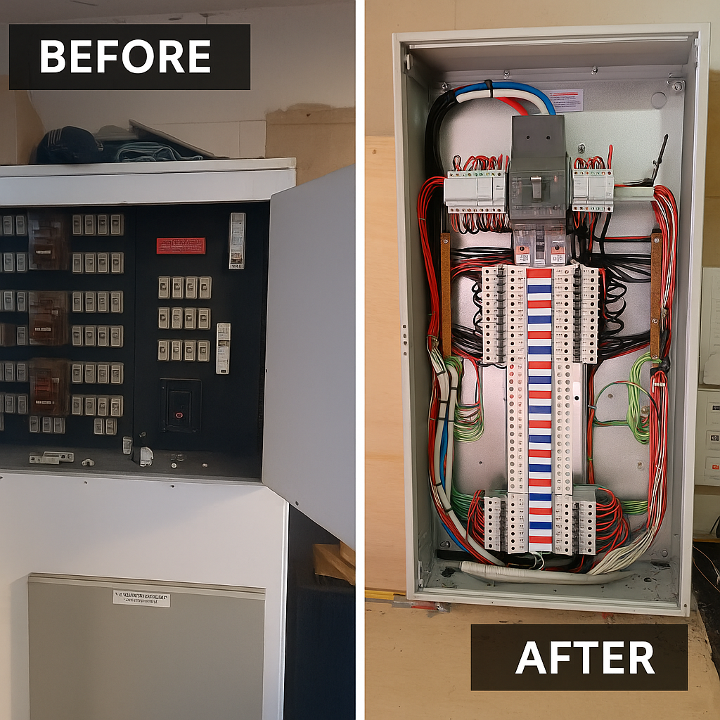 Church Switchboard Upgrade - From Fuse Board to Full RCD Protection