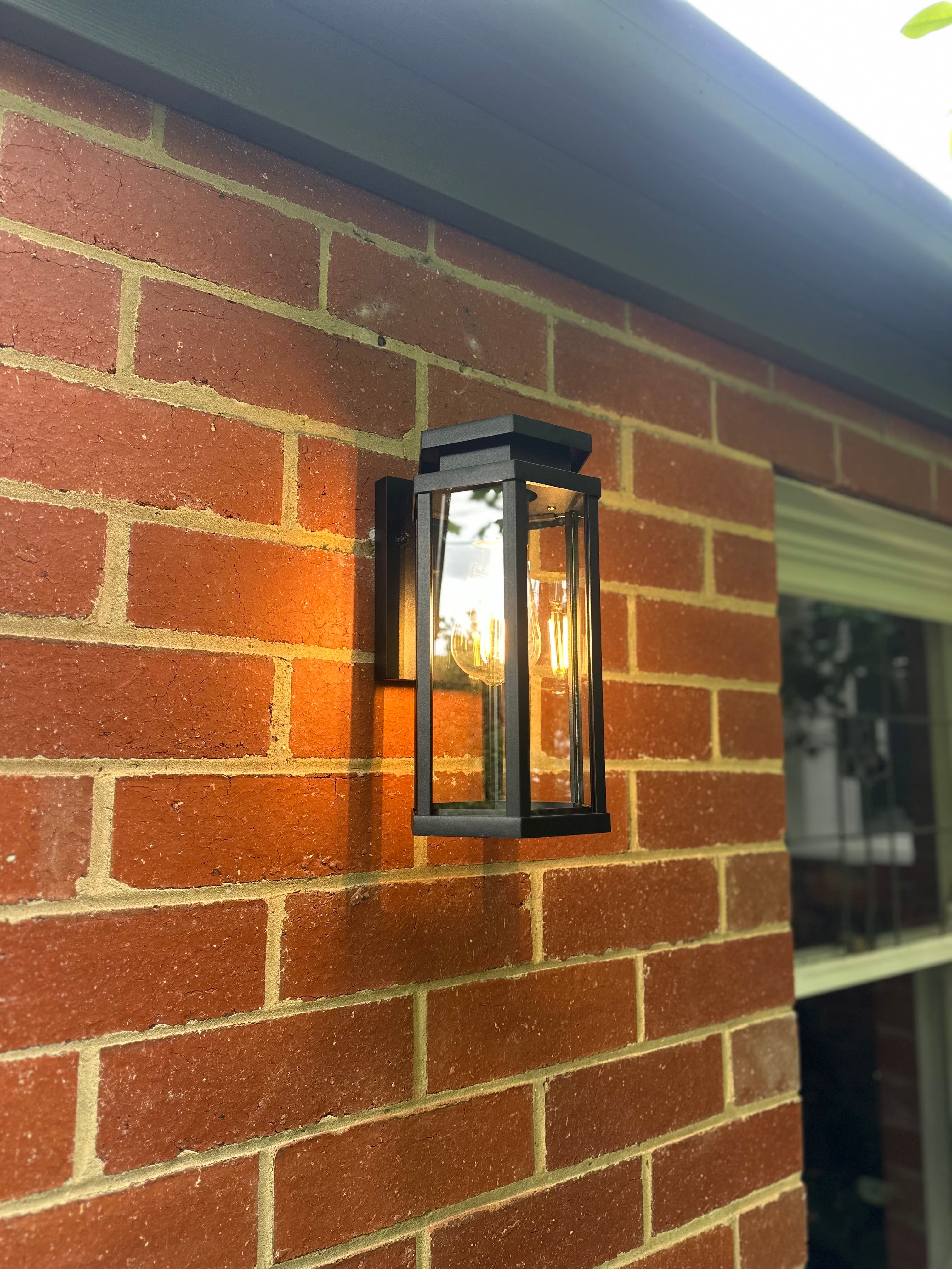 Modern Outdoor Wall Light Installation - A Simple Upgrade That Transforms Your Home